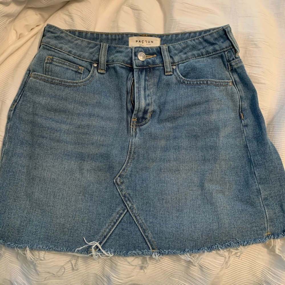 Denim skirt